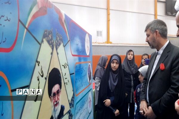 مراسم یاوران انقلاب دختران ناحیه ۷ مشهد