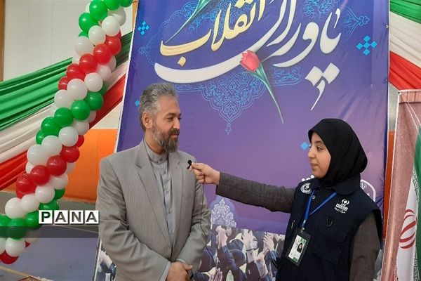 مراسم یاوران انقلاب دختران ناحیه ۷ مشهد