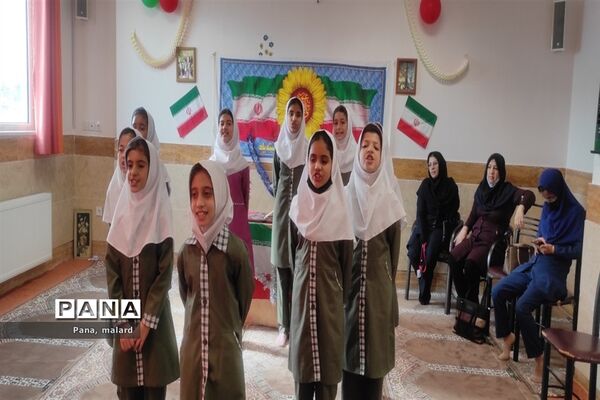 برگزاری جشن دهه فجر در مدارس ملارد
