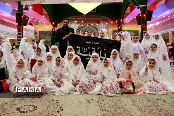 جشن تکلیف دانش‌آموزی در زنجان