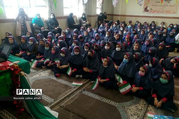 جشن دهه فجر در مدارس روستایی رودهن