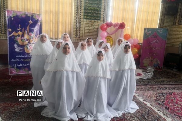 جشن عبادت دانش‌آموزان دختر روستای کالدشت دماوند