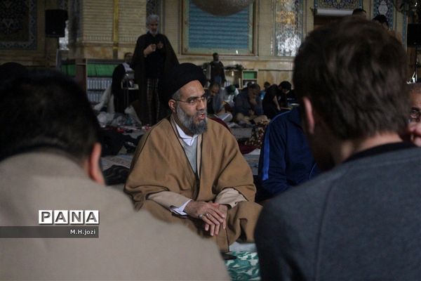 مراسم مذهبی اعتکاف در قم