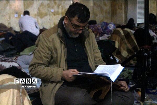مراسم مذهبی اعتکاف در قم