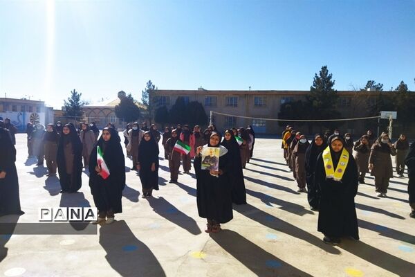 جشن انقلاب در مدارس شهرستان کاشمر