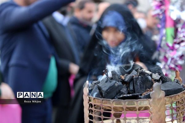 دانش‌آموزان بهارستانی راهی کربلای ایران شدند