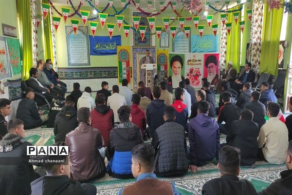 جشن پیروزی انقلاب اسلامی در مدارس کارون