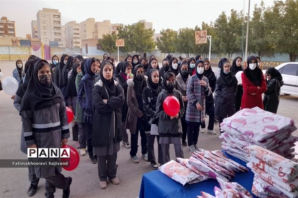 گرامیداشت دهه فجر در دبیرستان صداقت ناحیه ۲ اهواز