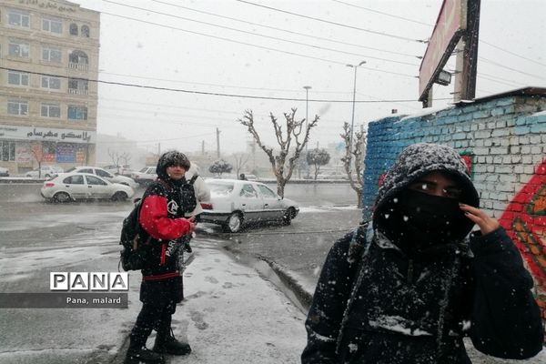 رنگ  سفید برف بر چهره ملارد و صفادشت