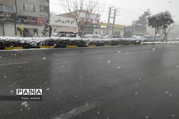 رنگ  سفید برف بر چهره ملارد و صفادشت