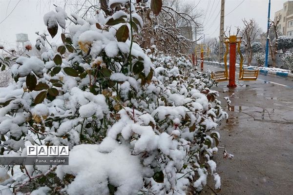 رنگ  سفید برف بر چهره ملارد و صفادشت