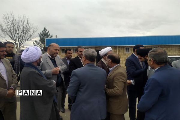 افتتاح مدرسه ۱۲ کلاسه شهید نواب صفوی شهر آببر