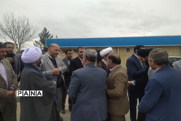 افتتاح مدرسه ۱۲ کلاسه شهید نواب صفوی شهر آببر