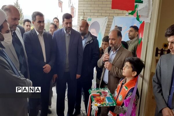 افتتاح مدرسه ۱۲ کلاسه شهید نواب صفوی شهر آببر