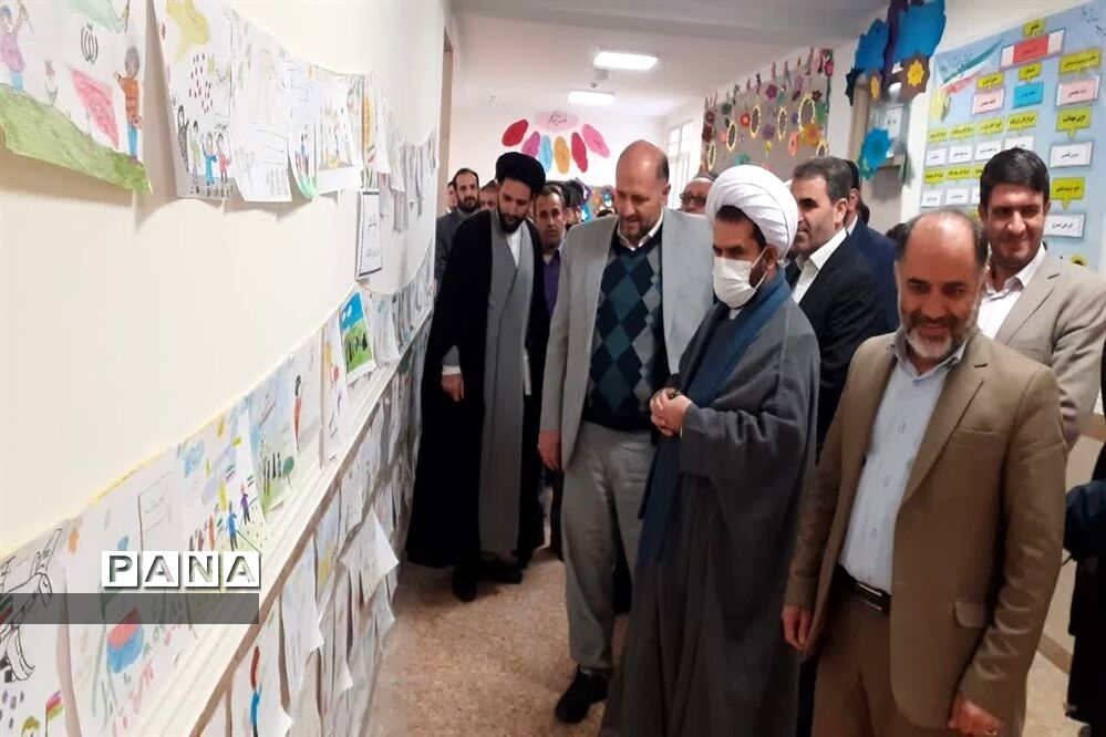 افتتاح مدرسه ۱۲ کلاسه شهید نواب صفوی شهر آببر
