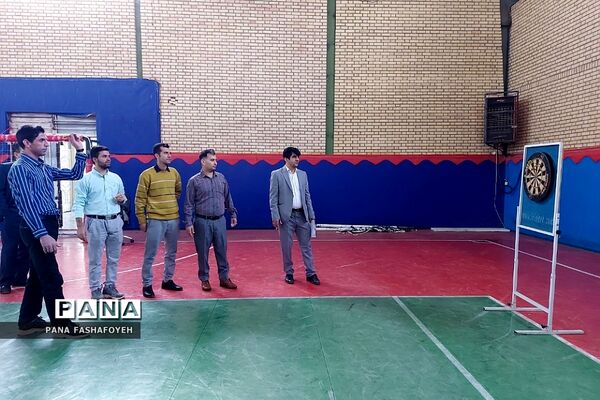 برگزاری مسابقات ورزشی ویژه فرهنگیان فشافویه