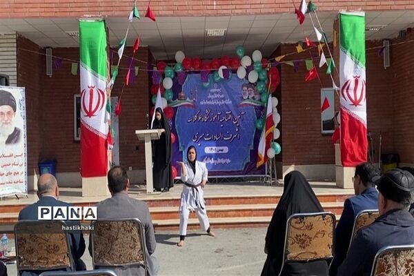آیین افتتاحیه آموزشگاه 6 کلاسه خیر مدرسه‌ساز در منطقه کهریزک