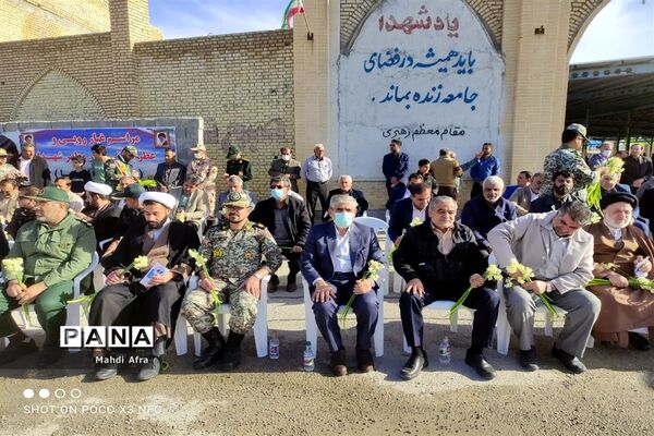 برگزاری مراسم غباروبی و عطر افشانی مزار شهدای شهرستان بهبهان