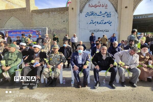 برگزاری مراسم غباروبی و عطر افشانی مزار شهدای شهرستان بهبهان