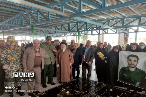 برگزاری مراسم غباروبی و عطر افشانی مزار شهدای شهرستان بهبهان