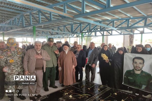 برگزاری مراسم غباروبی و عطر افشانی مزار شهدای شهرستان بهبهان