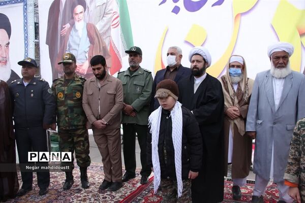 راهپیمایی ۲۲ بهمن در  تربت جام
