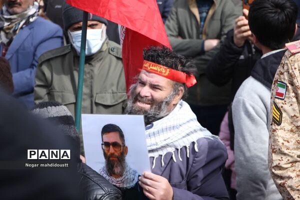 راهپیمایی ۲۲ بهمن در  تربت جام