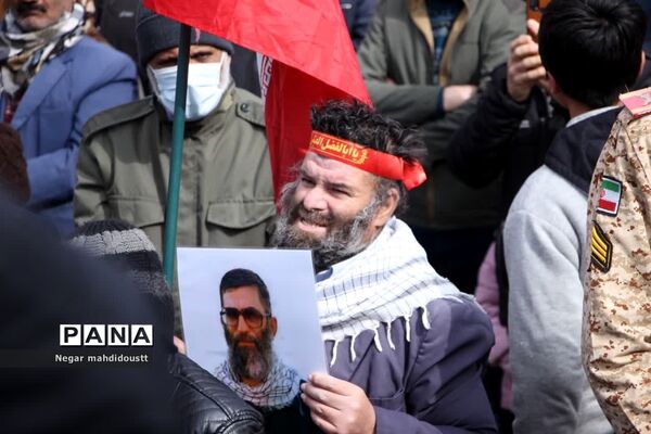 راهپیمایی ۲۲ بهمن در  تربت جام