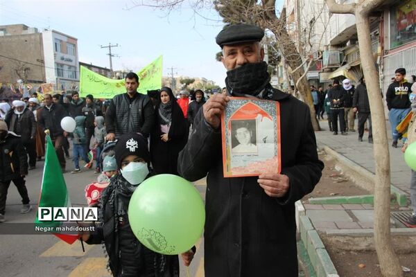 راهپیمایی ۲۲ بهمن در  تربت جام