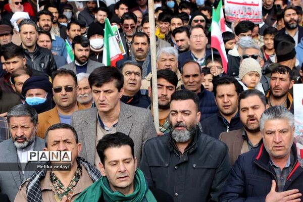 راهپیمایی ۲۲ بهمن در تربت جام