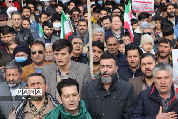 راهپیمایی ۲۲ بهمن در تربت جام