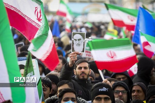 سخنرانی رئیس جمهوری در راهپیمایی ۲۲ بهمن