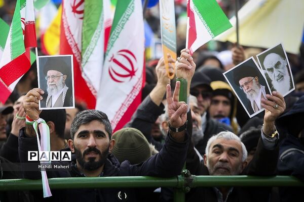 سخنرانی رئیس جمهوری در راهپیمایی ۲۲ بهمن