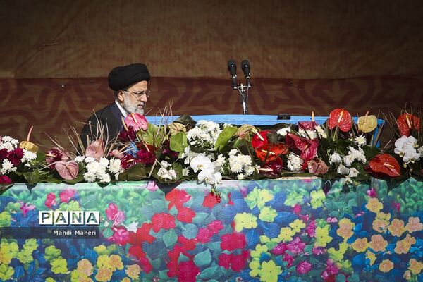 سخنرانی رئیس جمهوری در راهپیمایی ۲۲ بهمن