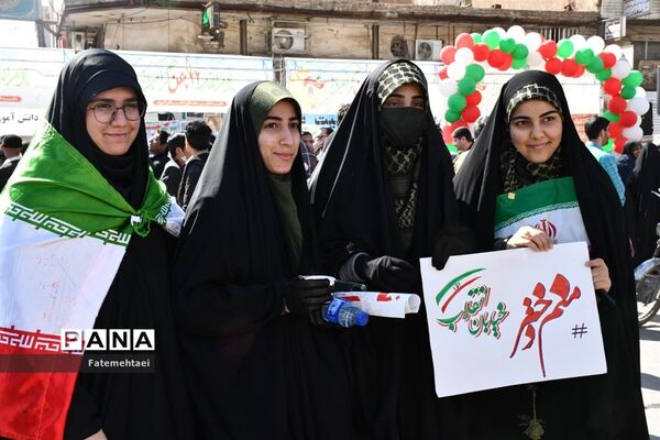 راهپیمایی 22 بهمن در اهواز