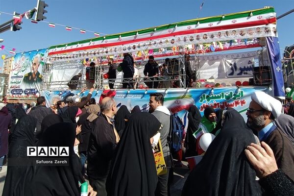 راهپیمایی ۲۲ بهمن در شیراز