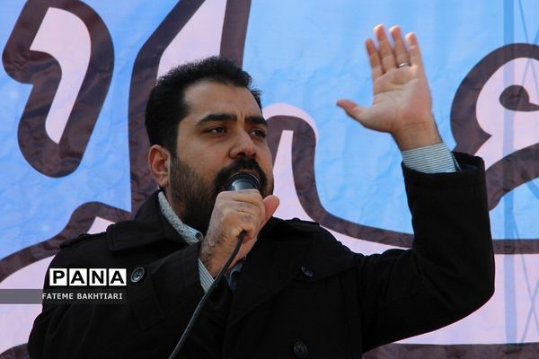 راهپیمایی باشکوه 22 بهمن در ناحیه یک شهرری