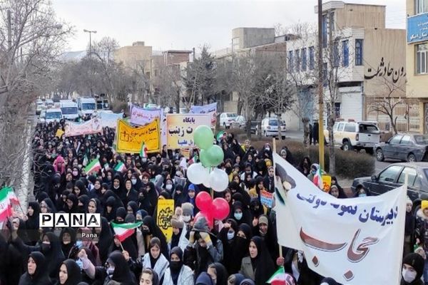 راهپیمایی۲۲بهمن در شهرستان‌های آذربایجان شرقی