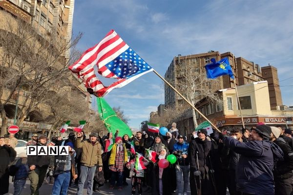 راهپیمایی۲۲بهمن در شهرستان‌های آذربایجان شرقی