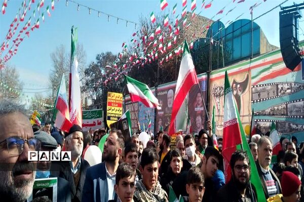 راهپیمایی 22 بهمن در ورامین