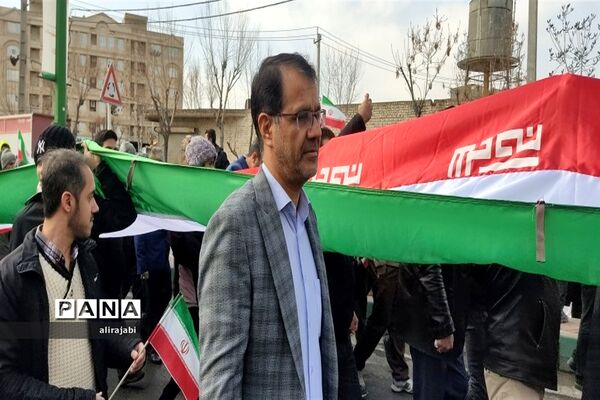 حماسه حضوردانش‌آموزان ، فرهنگیان و مردم شهیدپرور و ولایتمدارمنطقه کهریزک
