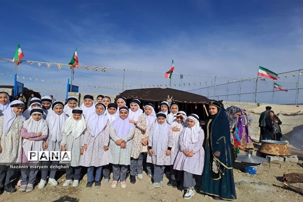 برگزاری جشنواره عشایری شهرستان خاتم در روستای کندر