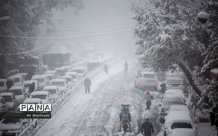 ادامه بارش‌ها و کاهش دما در نقاطی از کشور