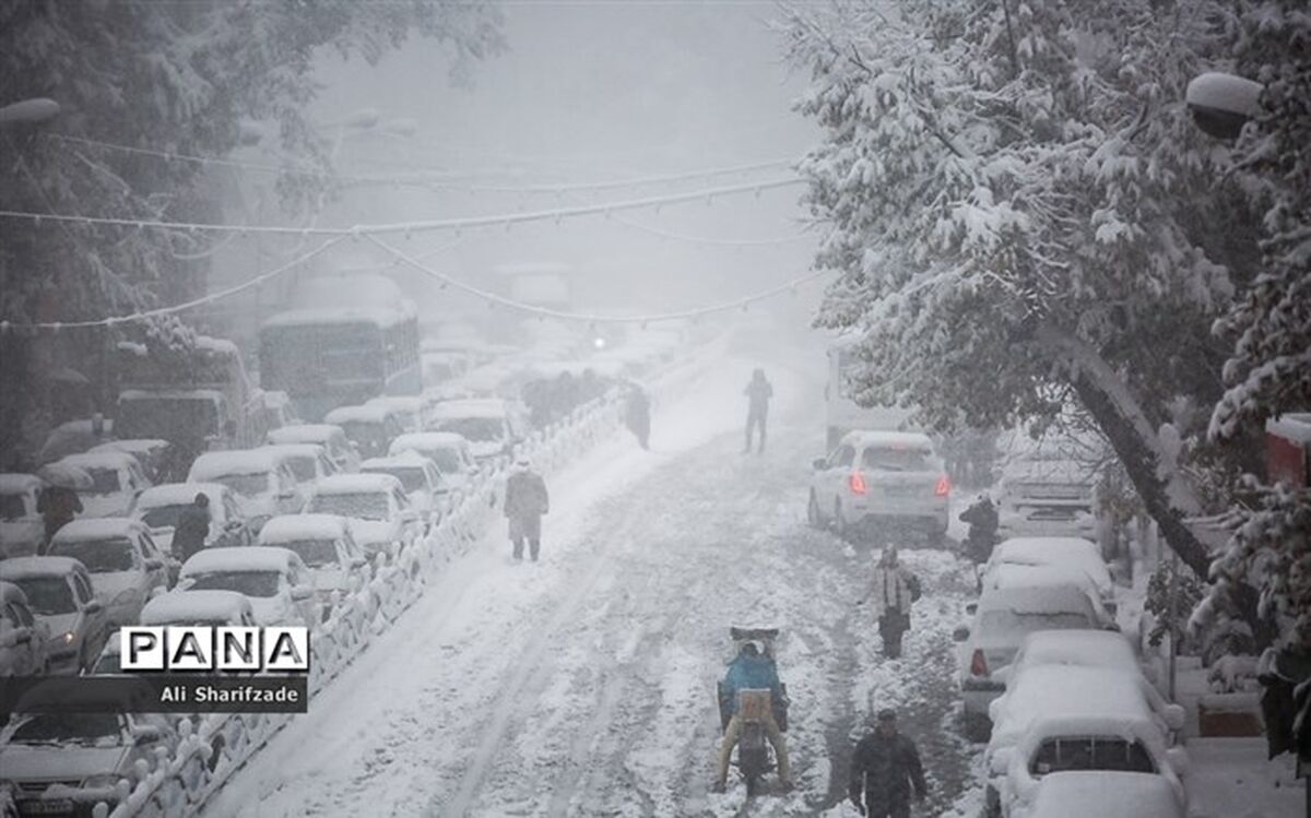ادامه بارش‌ها و کاهش دما در نقاطی از کشور