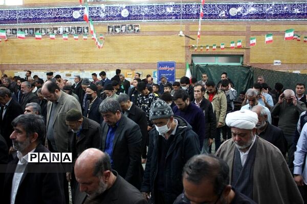 برگزاری نماز جمعه در بخش جوادآباد