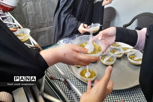برپایی موکب انقلاب خواهران و برادران با اهدای بسته‌های فرهنگی در ملارد