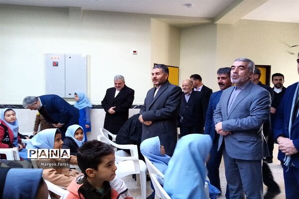 افتتاح دو مدرسه همزمان با یوم الله 22 بهمن در جعفرآباد قم-2