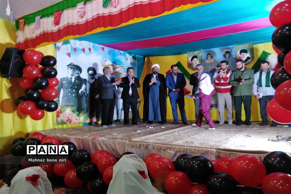 برگزاری جشن بهار بندگی دانش‌آموزان دختر منطقه نیر