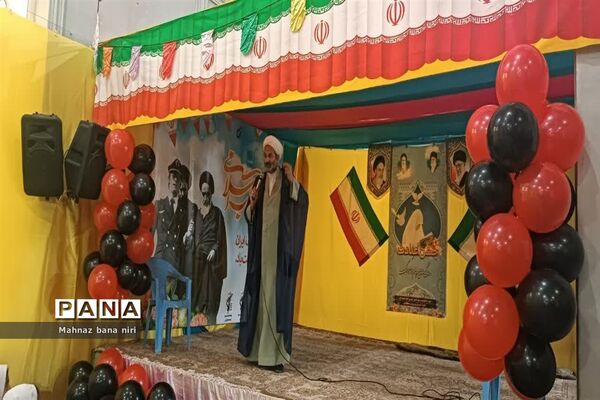 برگزاری جشن بهار بندگی دانش‌آموزان دختر منطقه نیر