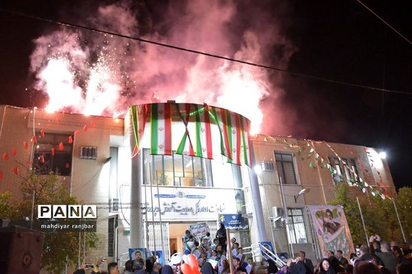 اختتامیه جشنواره سرود خیابانی 44 آموزش و پرورش جهرم